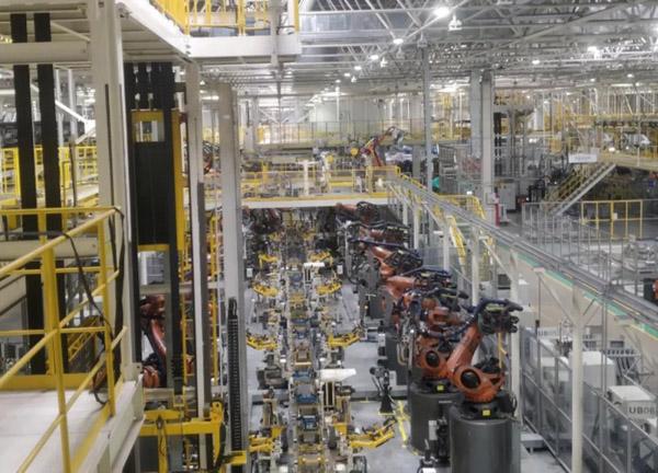 瑞松科技为广汽埃安智能生态工厂提供的焊装20万辆/年能扩项目启动